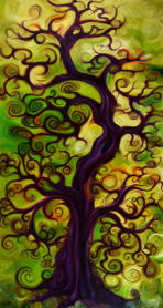 #452-Purple Tree